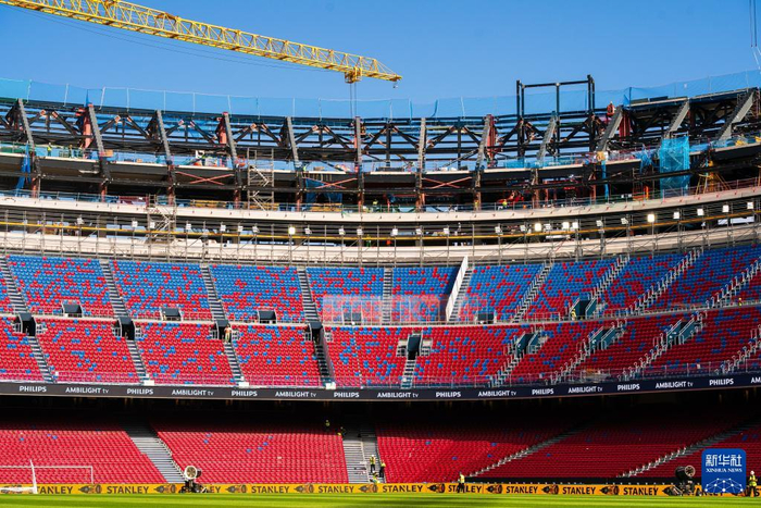 巴塞罗那新诺坎普球场动工建设，预计2024年完工